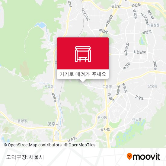 고덕구장 지도