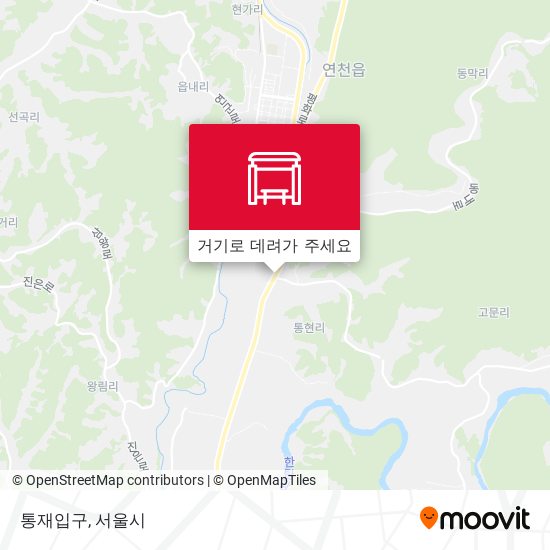 통재입구 지도