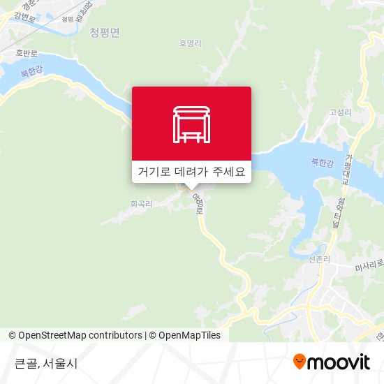 큰골 지도