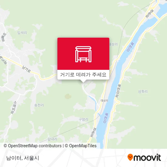 남이터 지도