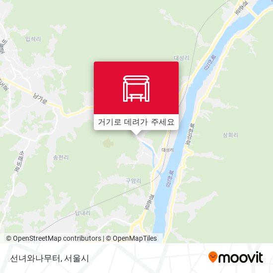 선녀와나무터 지도