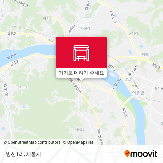 병산1리 지도