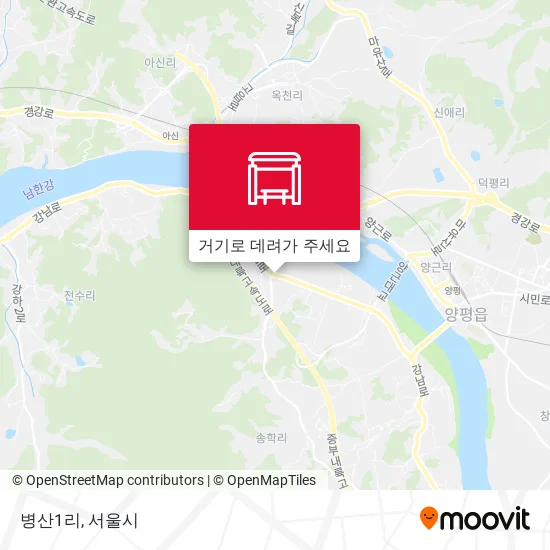 병산1리 지도