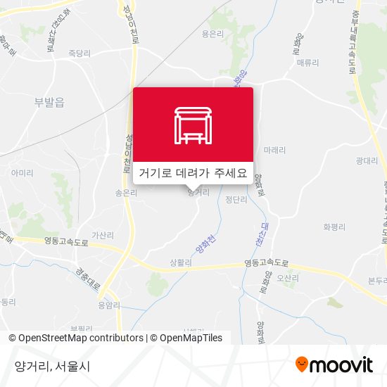 양거리 지도