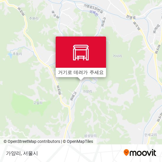 가양리 지도