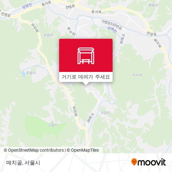 매치골 지도