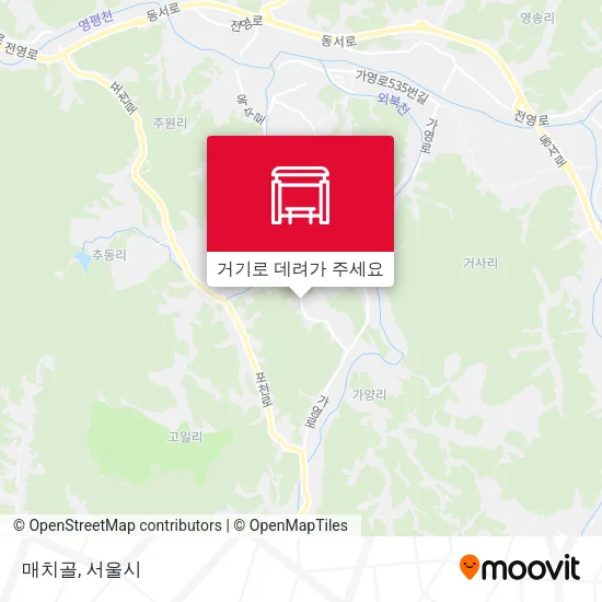 매치골 지도