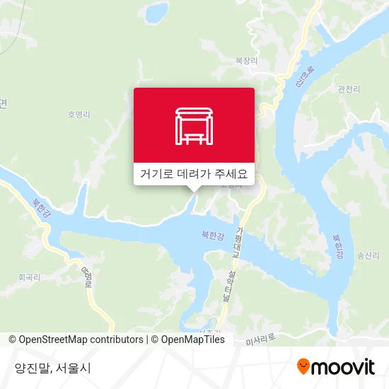 양진말 지도