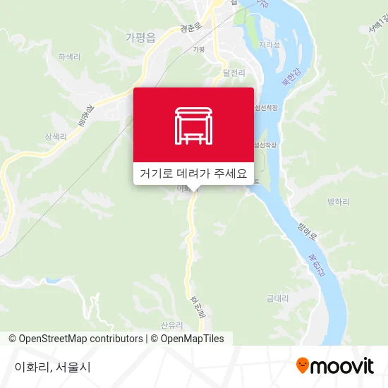 이화리 지도