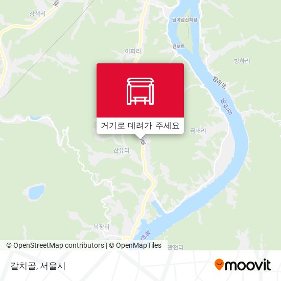 갈치골 지도