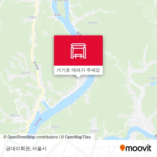 금대리회관 지도