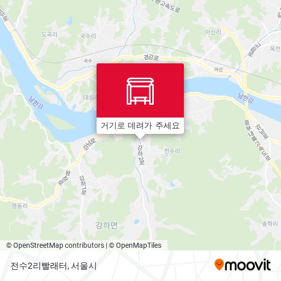 전수2리빨래터 지도