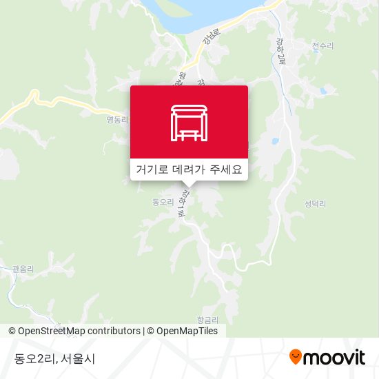 동오2리 지도