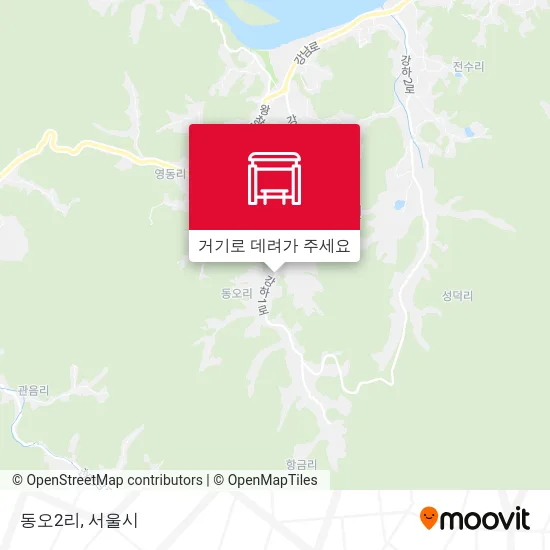 동오2리 지도