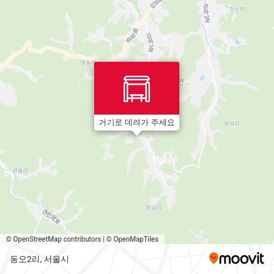 동오2리 지도
