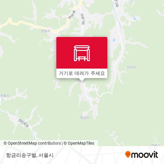항금리송구벌 지도