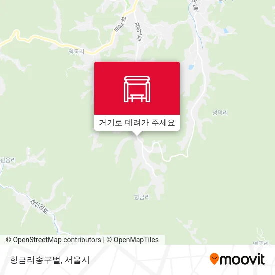 항금리송구벌 지도