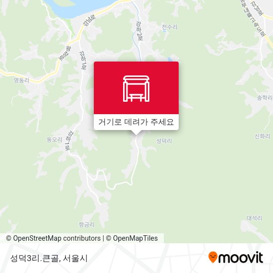 성덕3리.큰골 지도