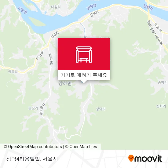 성덕4리응달말 지도