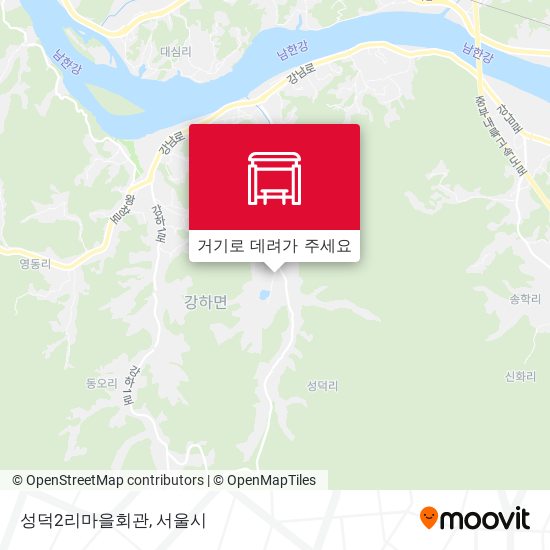 성덕2리마을회관 지도