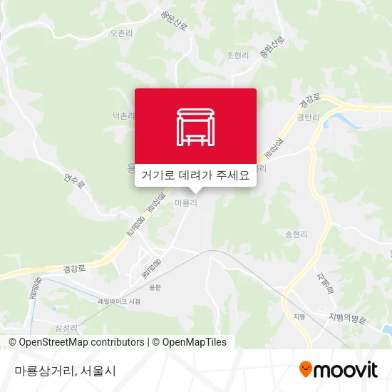 마룡삼거리 지도
