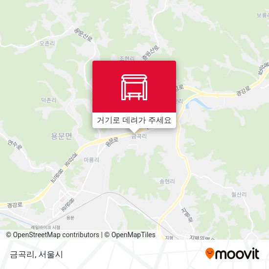 금곡리 지도