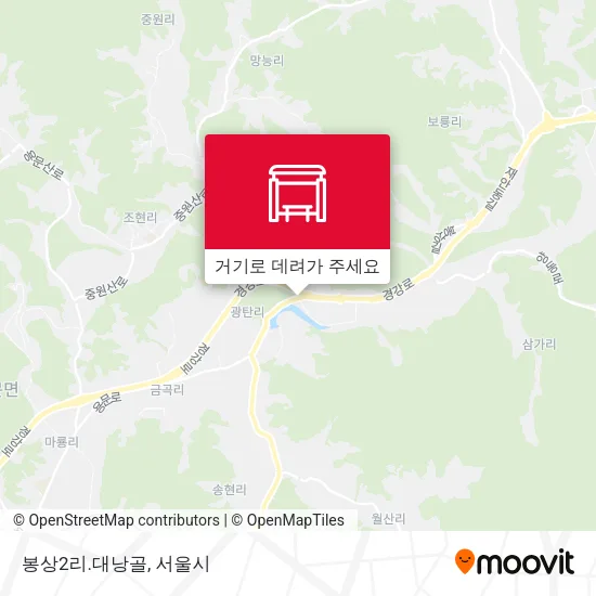 봉상2리.대낭골 지도