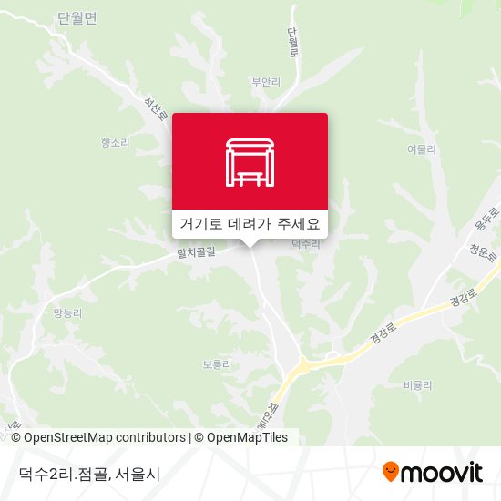 덕수2리.점골 지도