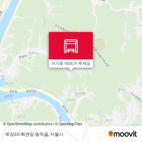 목양2리회관앞.동막골 지도