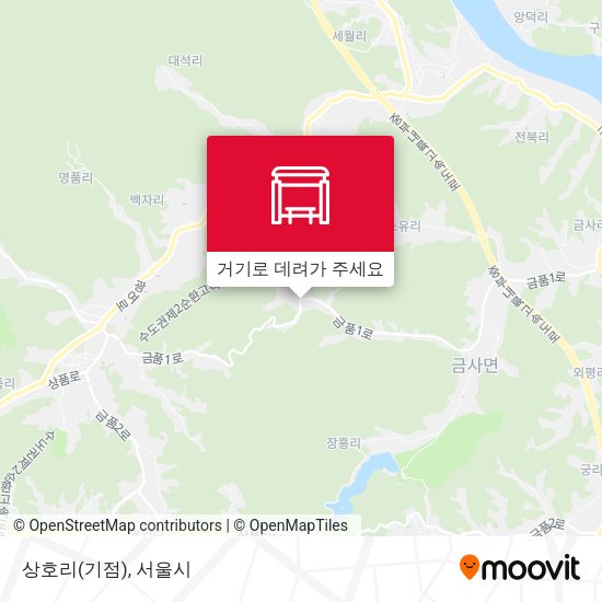 상호리(기점) 지도