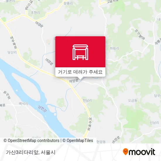 가산3리다리앞 지도