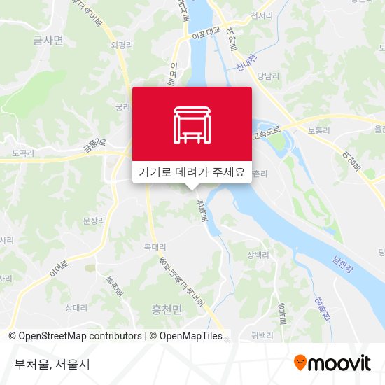 부처울 지도