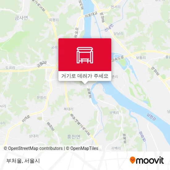 부처울 지도