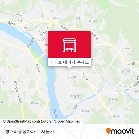 창대리충정아파트 지도