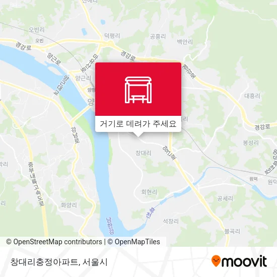 창대리충정아파트 지도