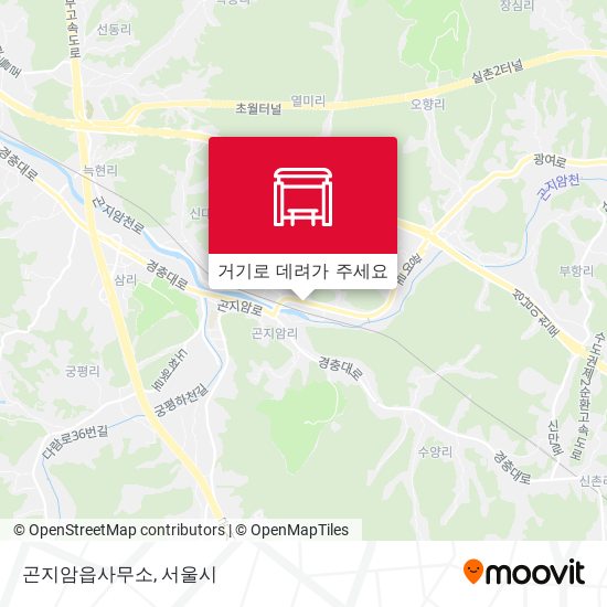 곤지암읍사무소 지도