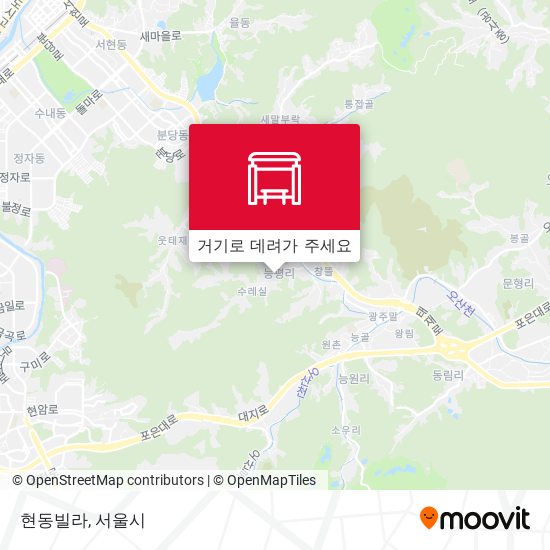 현동빌라 지도