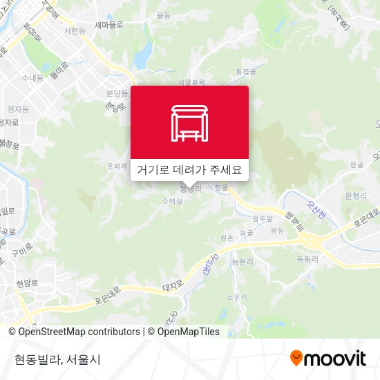 현동빌라 지도