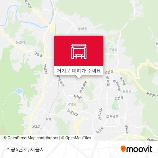 주공6단지 지도