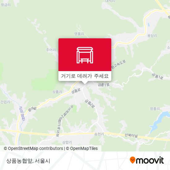 상품농협앞 지도