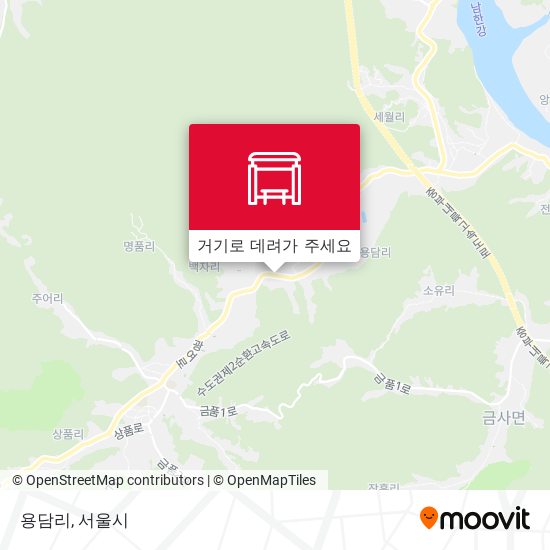 용담리 지도