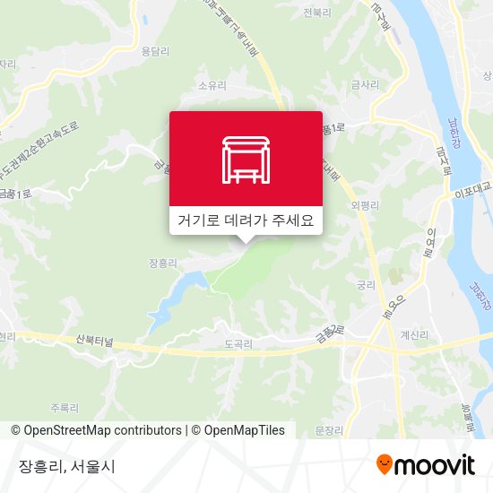 장흥리 지도