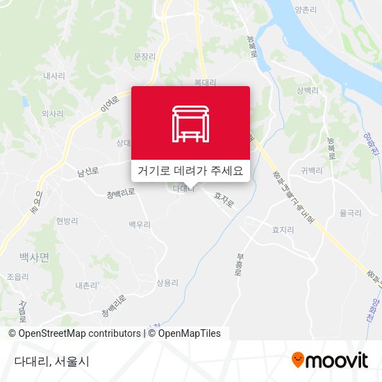 다대리 지도