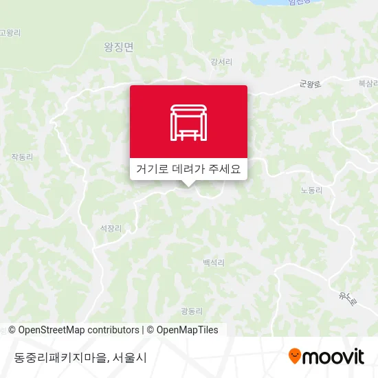동중리패키지마을 지도