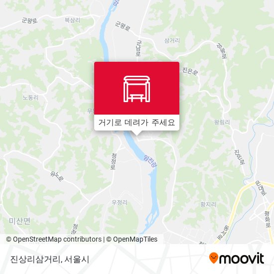 진상리삼거리 지도