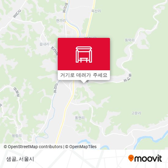 샘골 지도