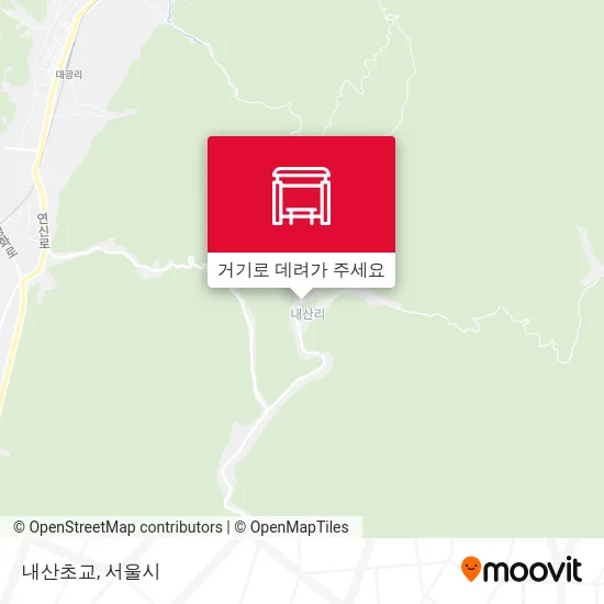 내산초교 지도