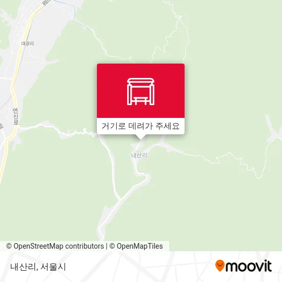 내산리 지도