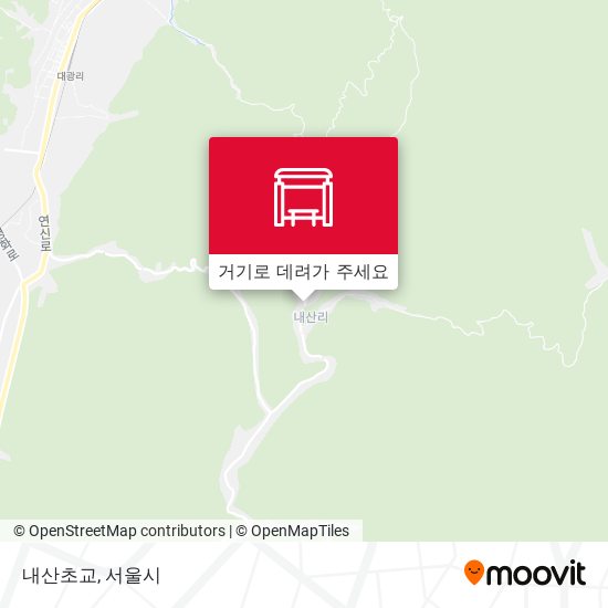 내산초교 지도