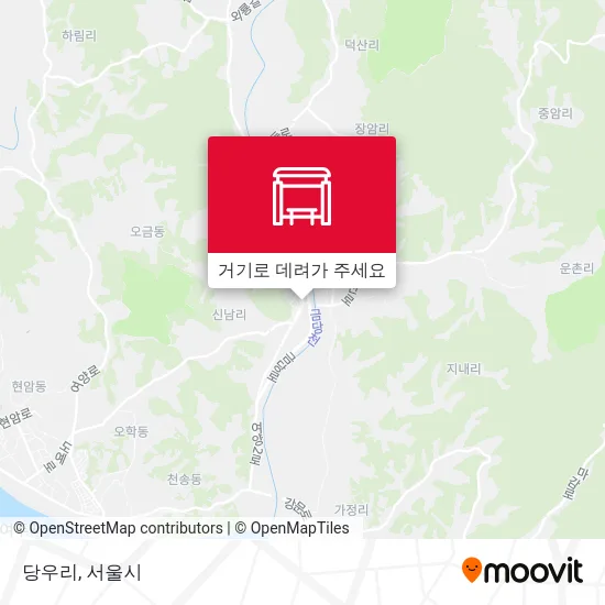 당우리 지도